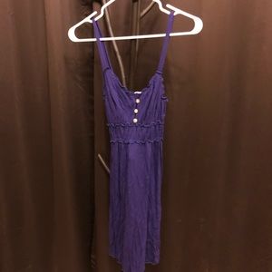 Beach dress purple